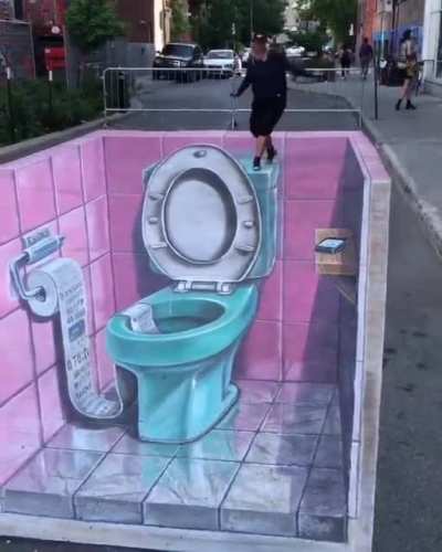 Toilet on the Street