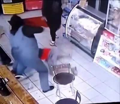at touching a woman
