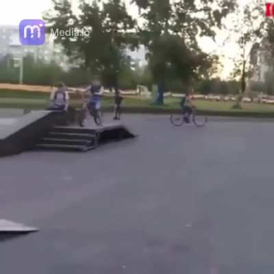 saved this kid from getting his face raped by the ground
