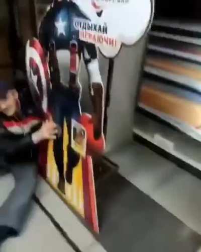 Captain America was stronger