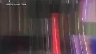Dropping your phone while riding a theme park ride