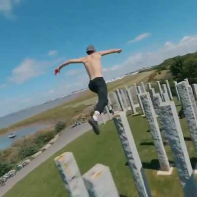 Insane jumping skills