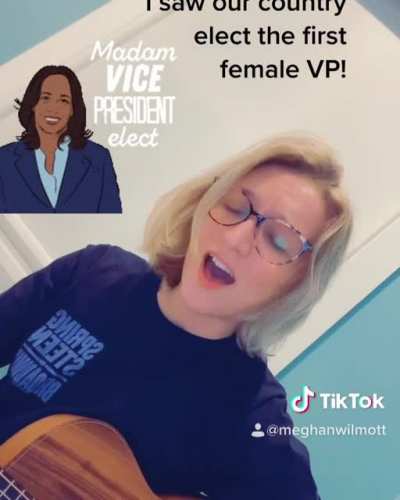 @meghanwilmott on TikTok – democracy is comin... ?? (cover of Leonard Cohen's "Democracy")