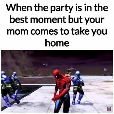 "It's too early mom!"