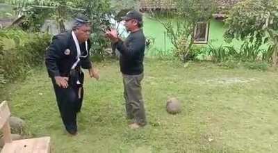 Human vs Boulder
