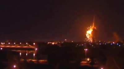 2003: Operation "Shock and Awe" over Iraq's Capital city. U.S and Allied fForces launched an all out bombing on the city of Baghdad in the middle of the night.