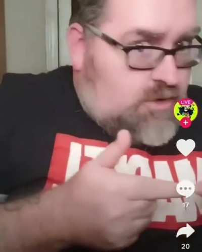 This is a grown ass man.