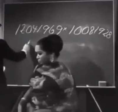In 1980, Shakuntala Devi, the "human computer", set the Guinness World Record for the fastest human computation by multiplying two 13-digit numbers in just 28 seconds.