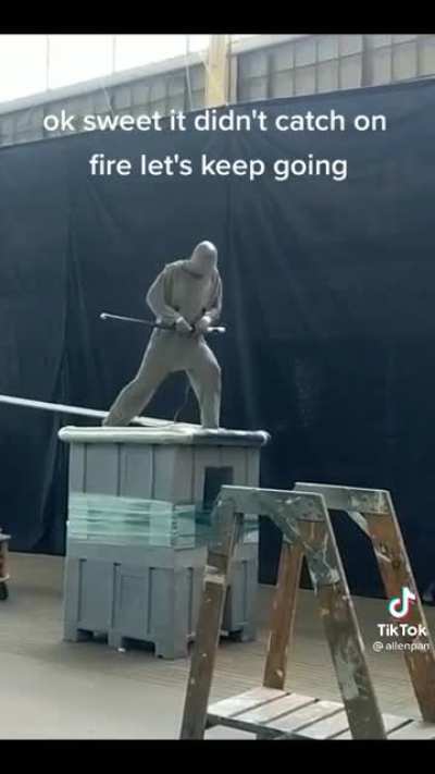 Electrified Samurai Sword (volume warning)