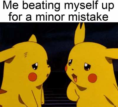 I really have to stop doing this