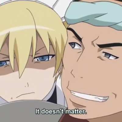 “it doesn’t matter”