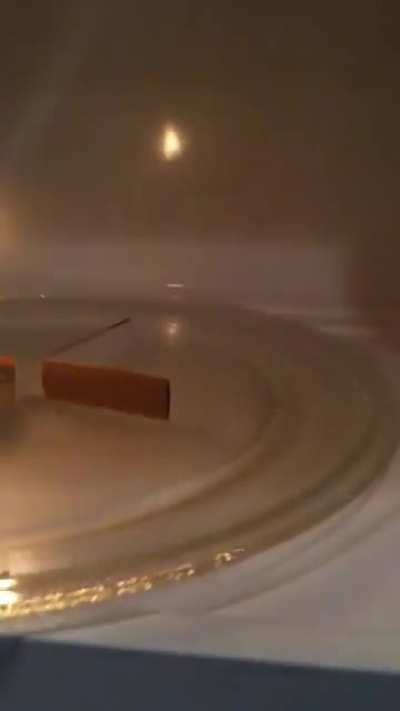 Guy Experiments With Microwave