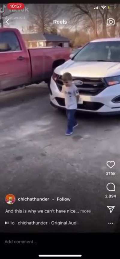 Dawson is gonna need a helmet
