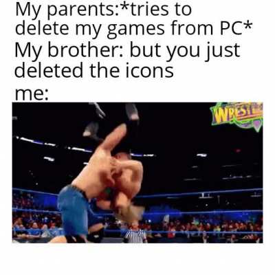 My mom beat my ass for this.