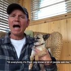 The pleasures of relaxing with your dog after a hard day's work