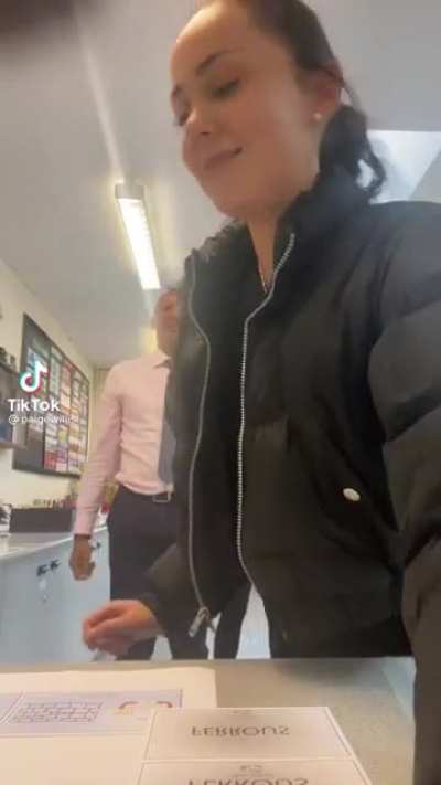 This high school (sixth form) teacher is a legend.