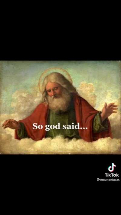 "Let's make a video about a man who has died who dosen't believe in God and saying its karma. "