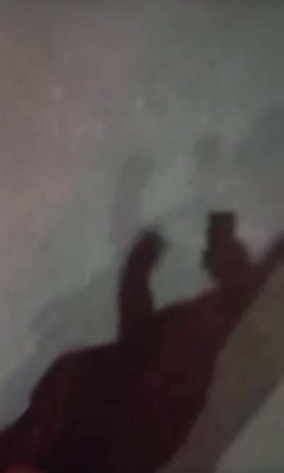 Man tries to do the fire breathing stunt