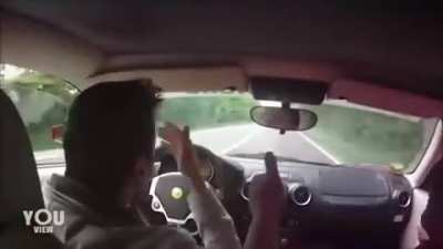 "Good job man, nearly killed us!"