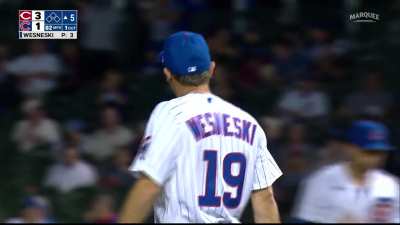[Highlight] Hayden Wesneski Records a Strikeout in His Major League Debut.