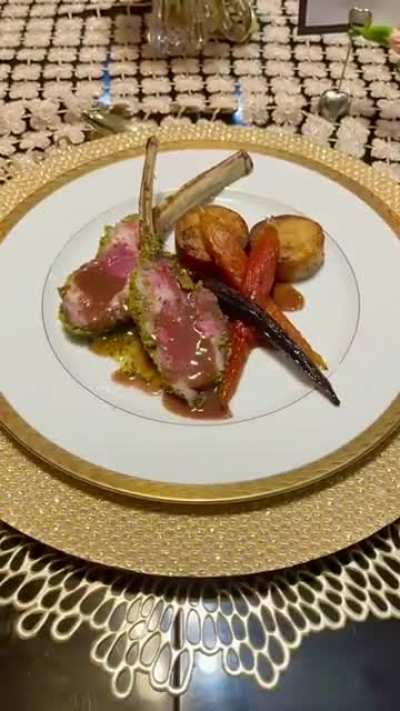 8 course Birthday meal