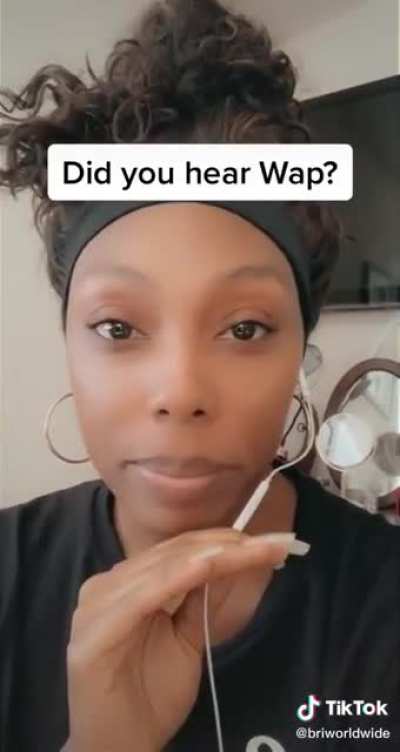i think i heard “what”