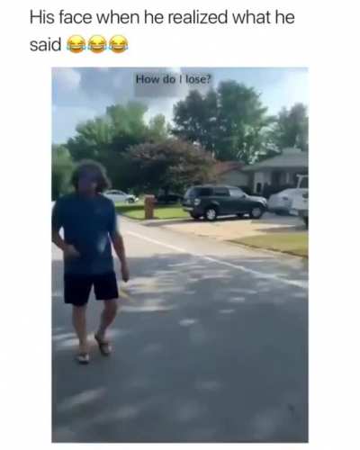 To act *hard*