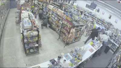 to rob a store in front of ?????????????