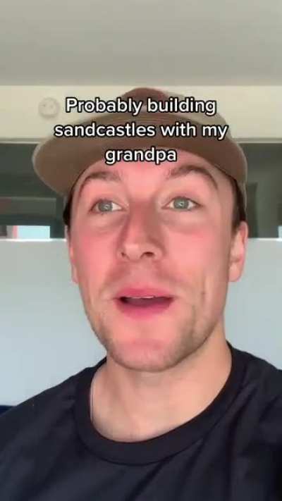 Grandpa stood tall