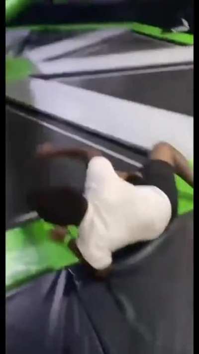 Got his a** whooped