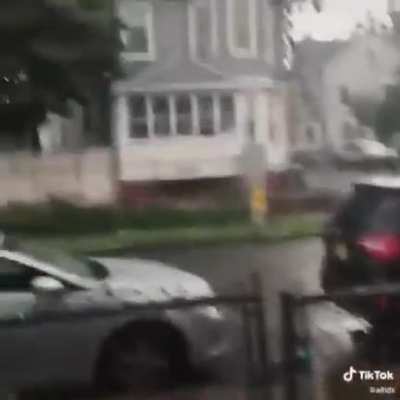 In the rain~