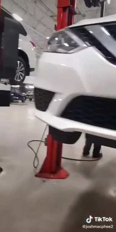 A car repair shop run by monkeys.