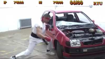 Street Fighter bonus stage