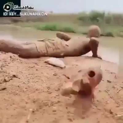 Interesting fishing technique