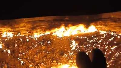 The Gateway To Hell Known As "Darvaza Gas Crater"