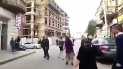 using kid as a weapon