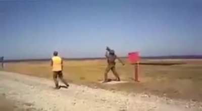 Shooting a missile