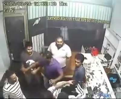 young man decided to rob Pakistani store in Birmingham