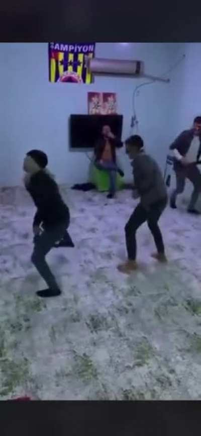 Guys having fun