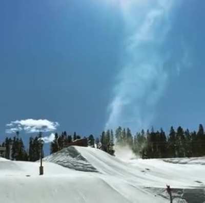 ? A phenomenon known as Snow Devil