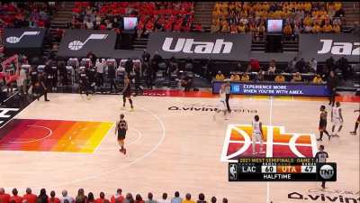 [Highlight] Batum hits what Greg Anthony calls a "dagger"