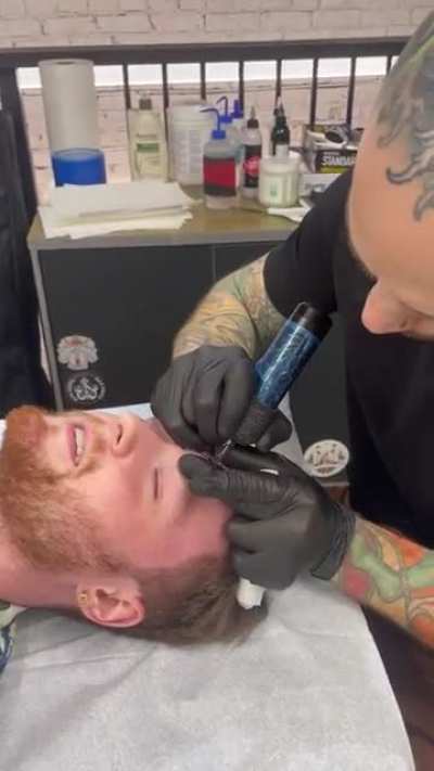 Better start with a temporary tattoo