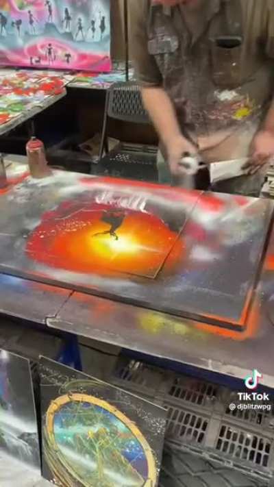 3 minute painting