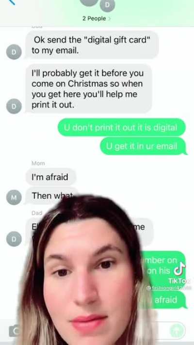 Digital gift card