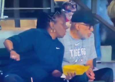 Parents reaction to son’s first hit in the MLB being a home run
