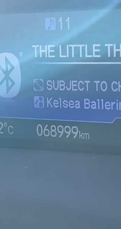 Got some Nice mileage in the car today.