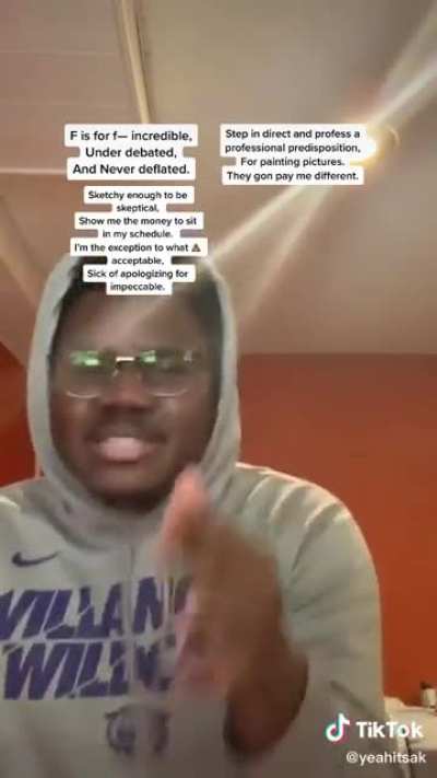 He went off ?