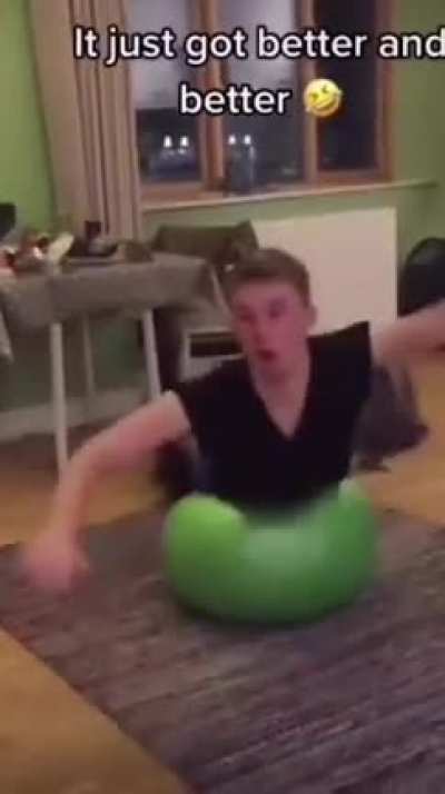 Interest gymnastics routine