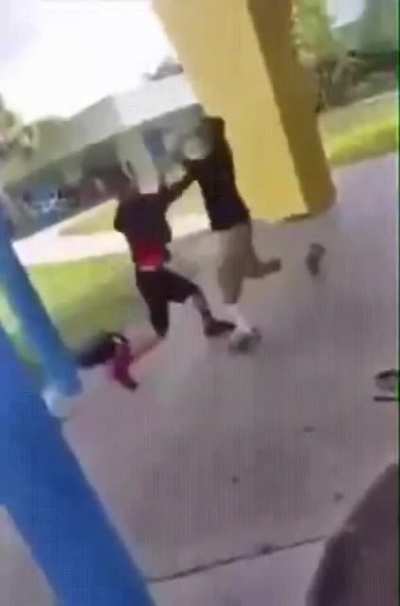 Kid got rekt.