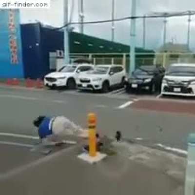 Parkour gone wrong